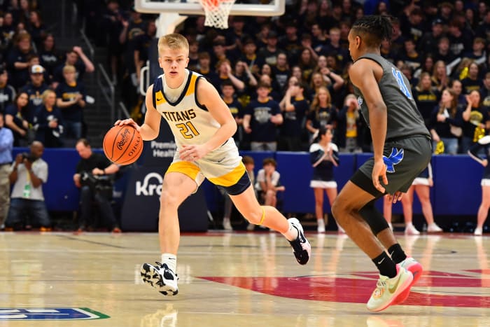 Lutheran East vs Ottawa-Glandorf boys basketball state championship Ben Jackson3